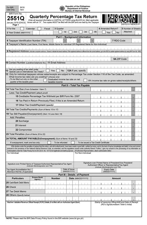 2551q deadline 2024|BIR Form No. 2551Q .